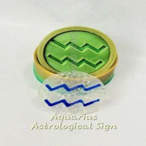 Aquarius Astrological Zociac Sign Aroma Bead Freshie Solid Shampoo 3D Bath Bomb Mold [[product_type]] 19.67