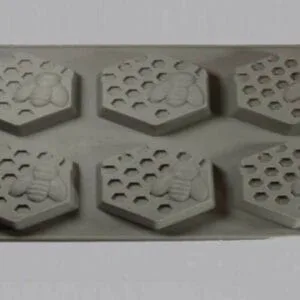 Honeycomb Bee Mold Silicone 6 Cavity [[product_type]] 10.92